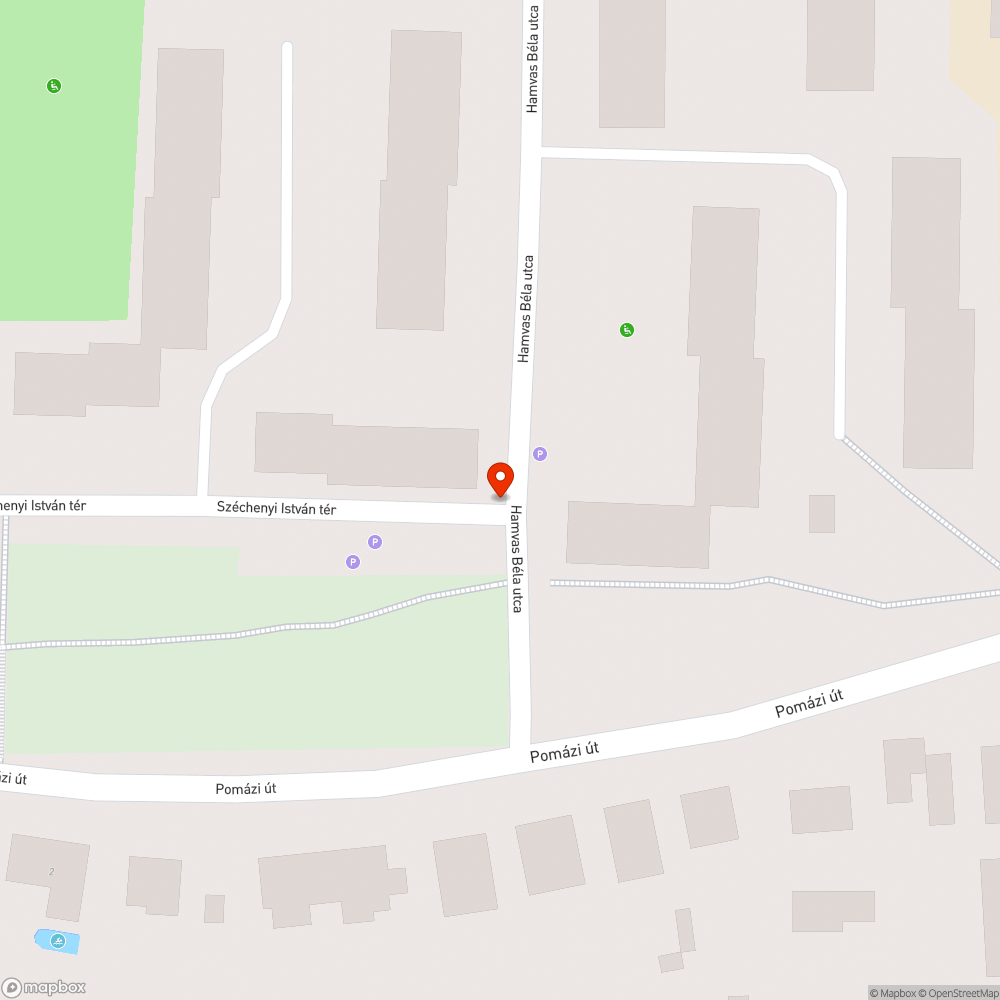 Kátyú az úton bejelentés helye