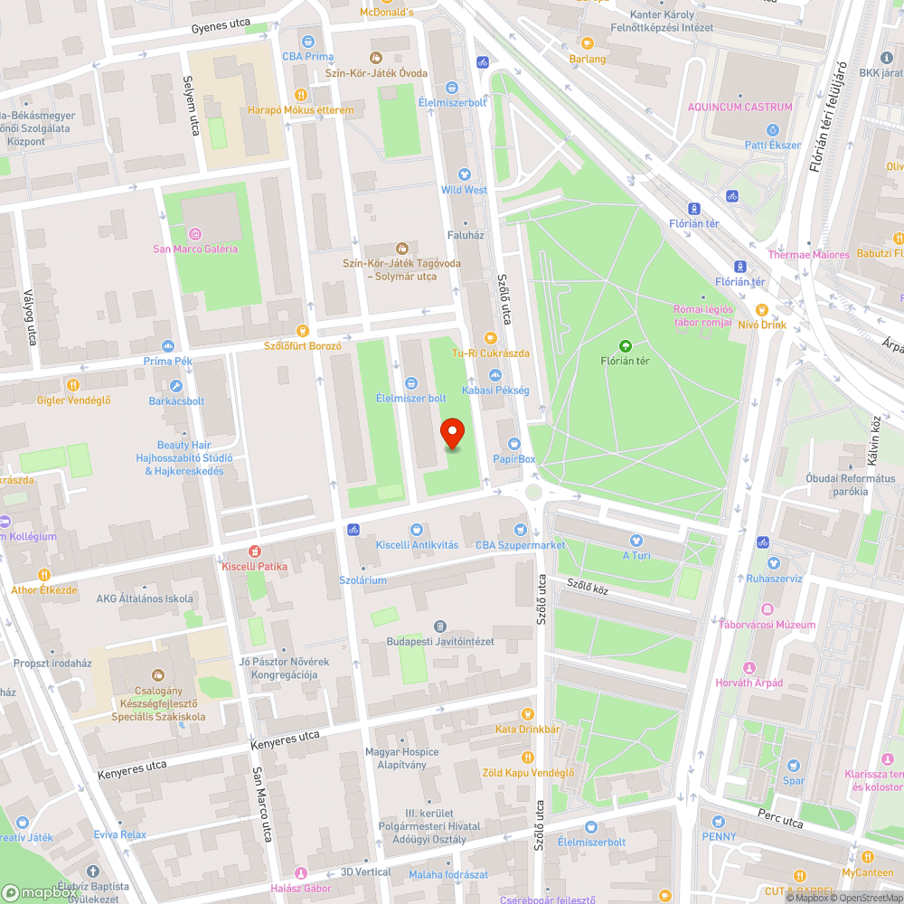 Kiszáradt facsemeték bejelentés helye