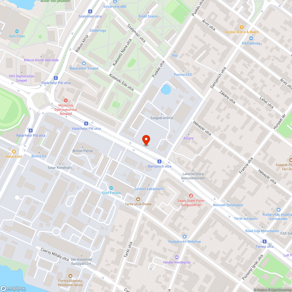 Sötét útszakasz bejelentés helye