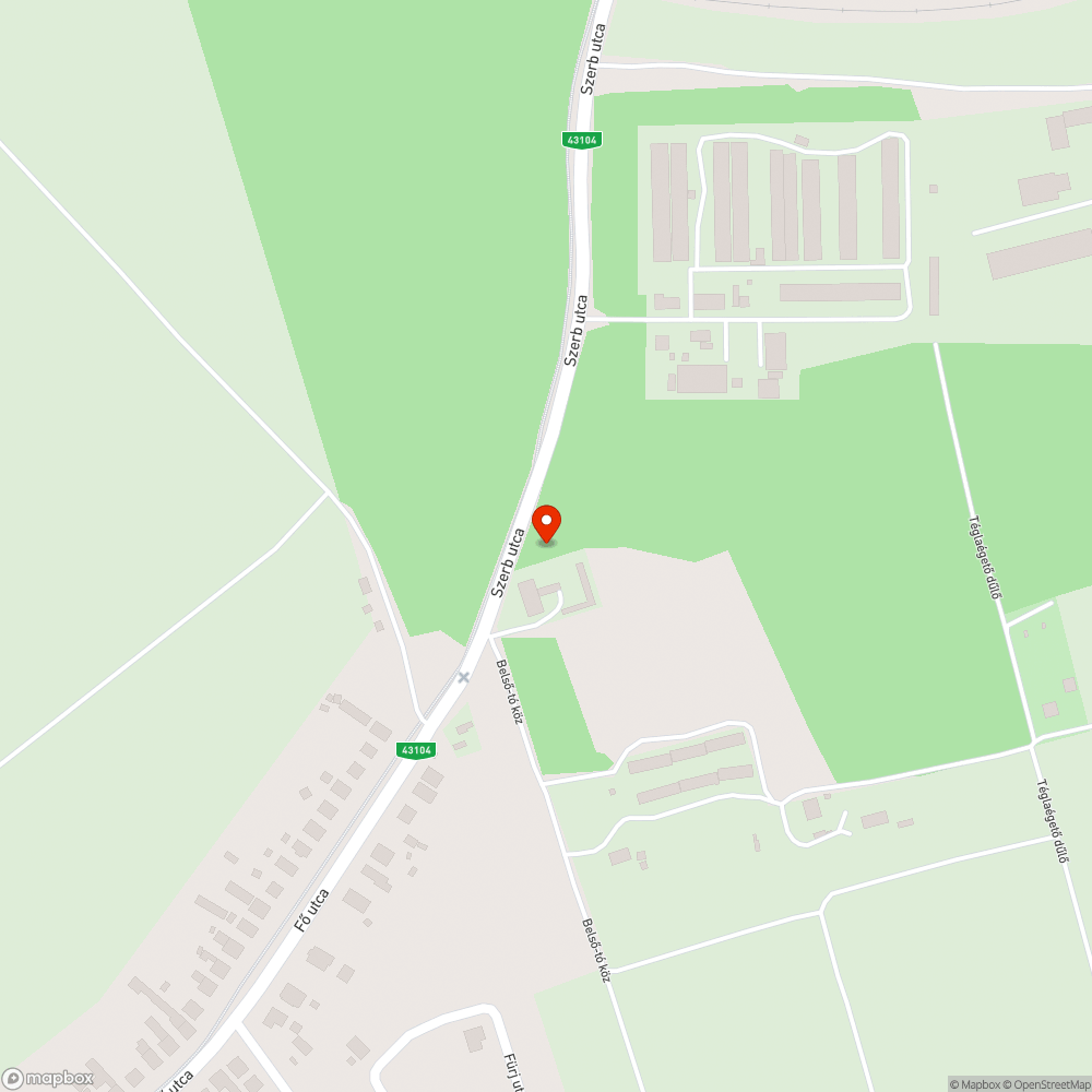 Elhagyott jármű bejelentés helye