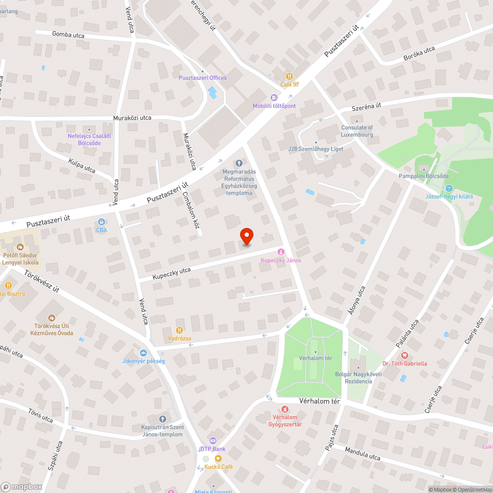 Rendezetlen parkolasi helyzet a Kupeczky utcaban bejelentés helye