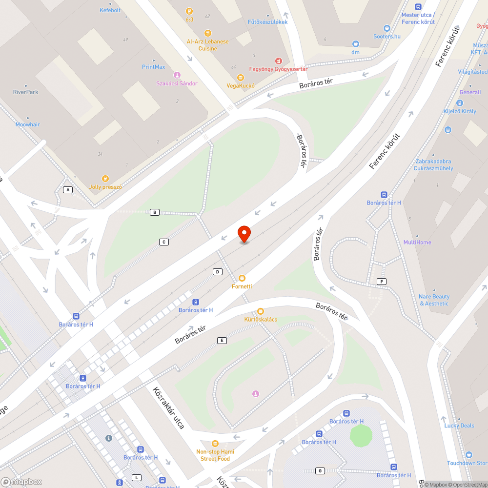 Összefirkált váró bejelentés helye