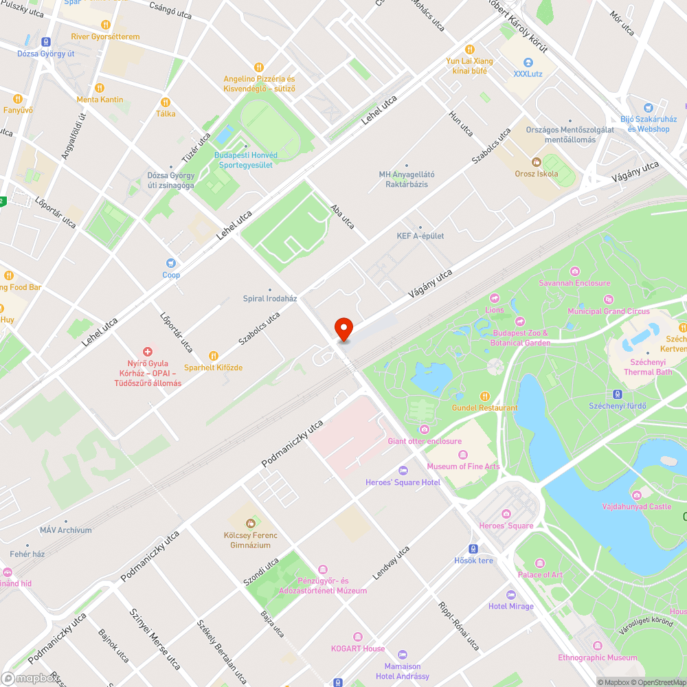 Eldőlni készülő tábla bejelentés helye