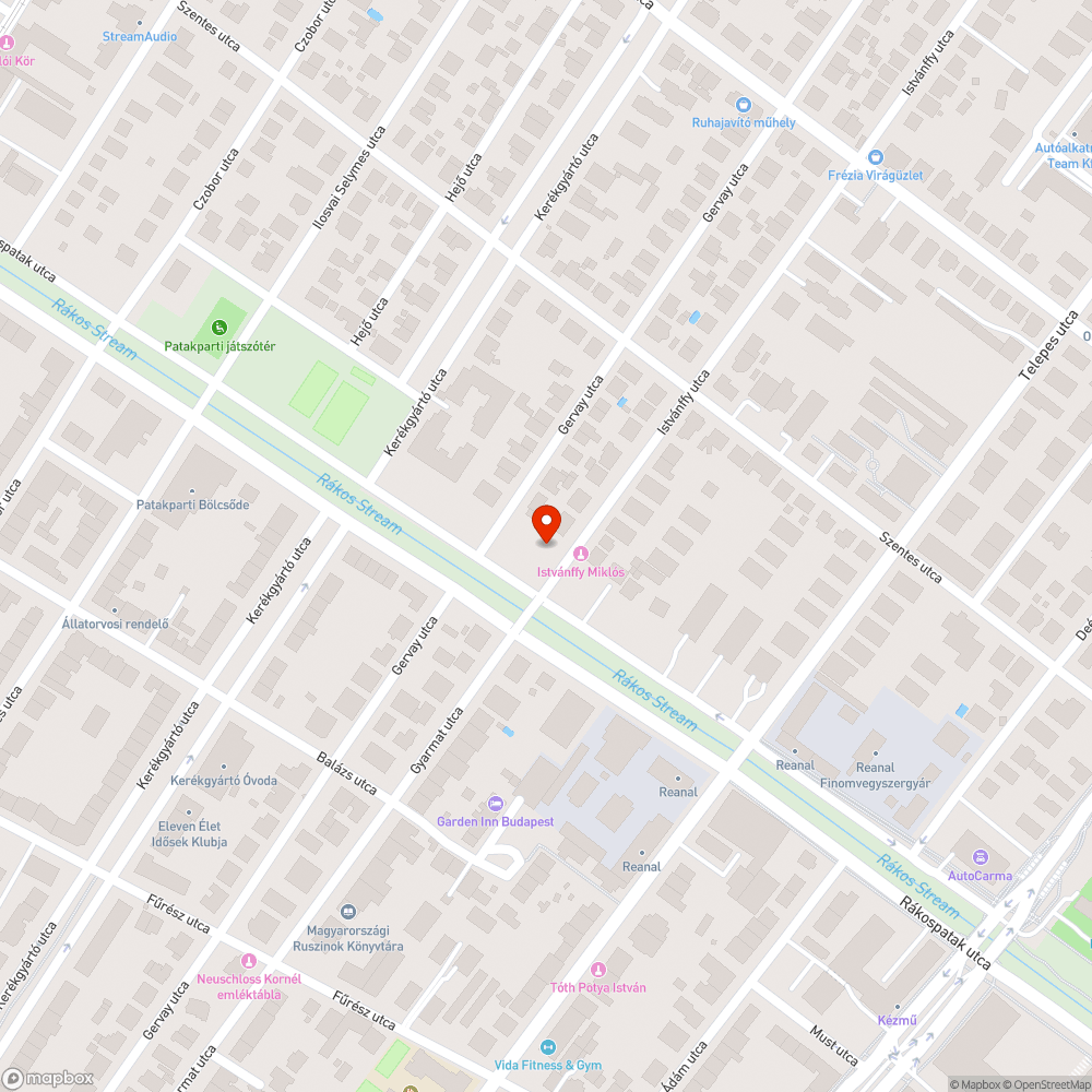 Elég nagy kátyú bejelentés helye