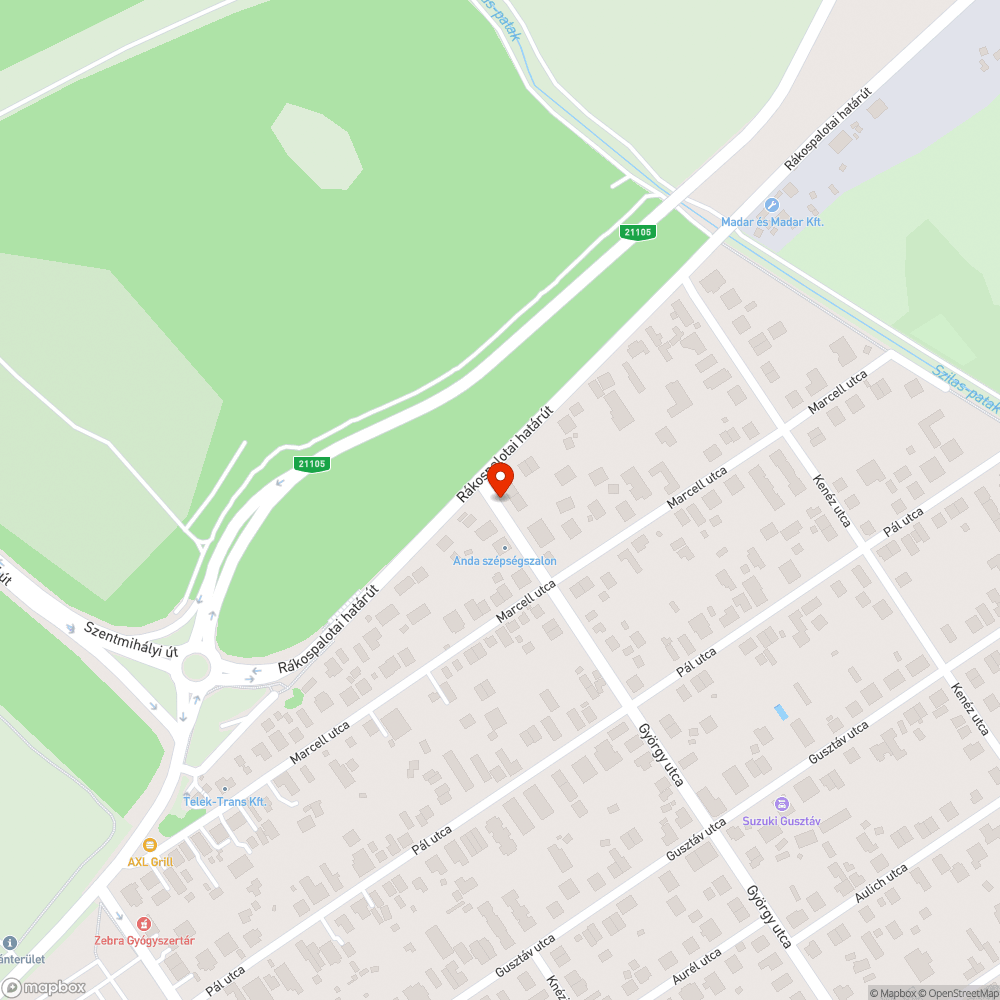 Tűhegyes vascső bejelentés helye