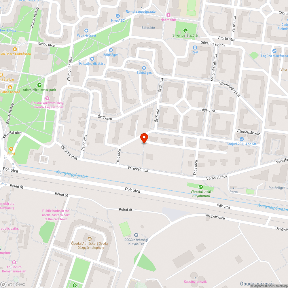 Széttört, balesetveszélyes bejelentés helye