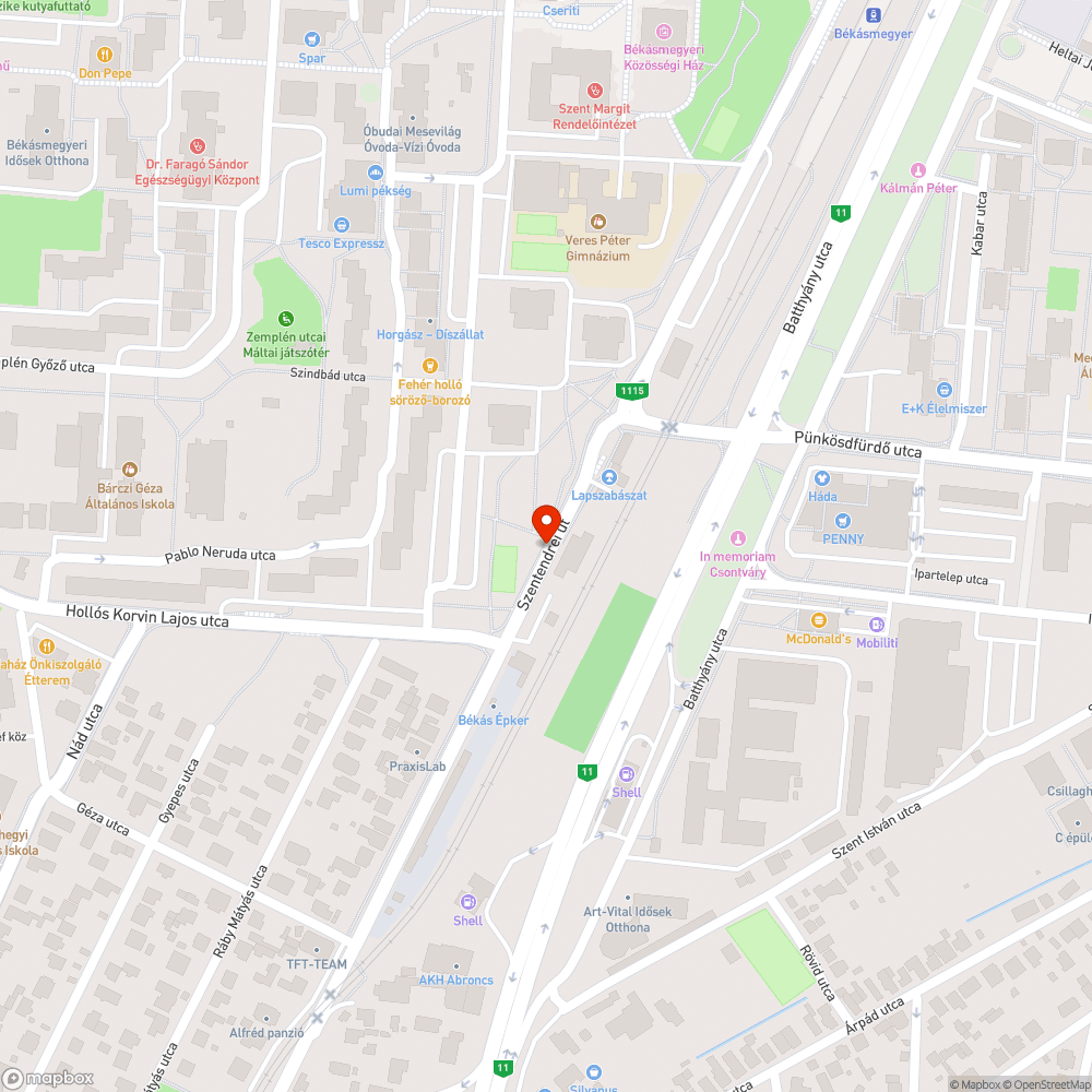 Itt maradtak bejelentés helye