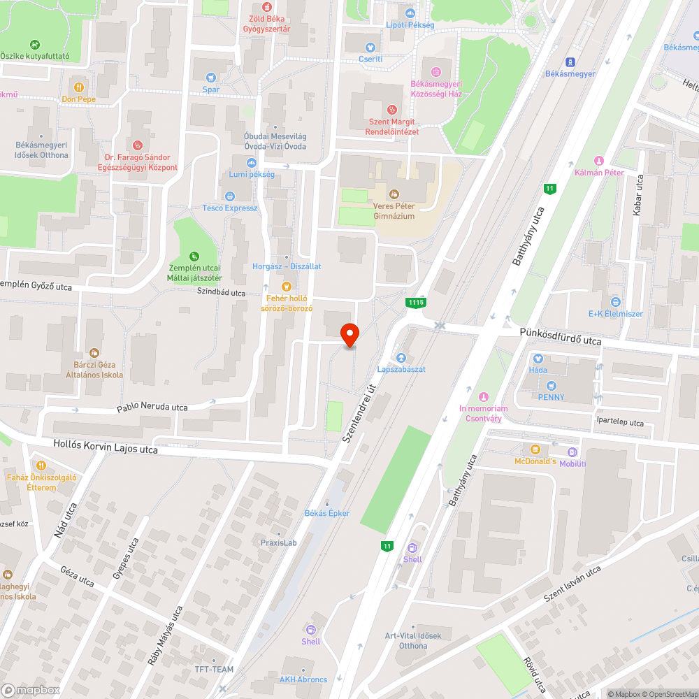 Nem működő közkút bejelentés helye