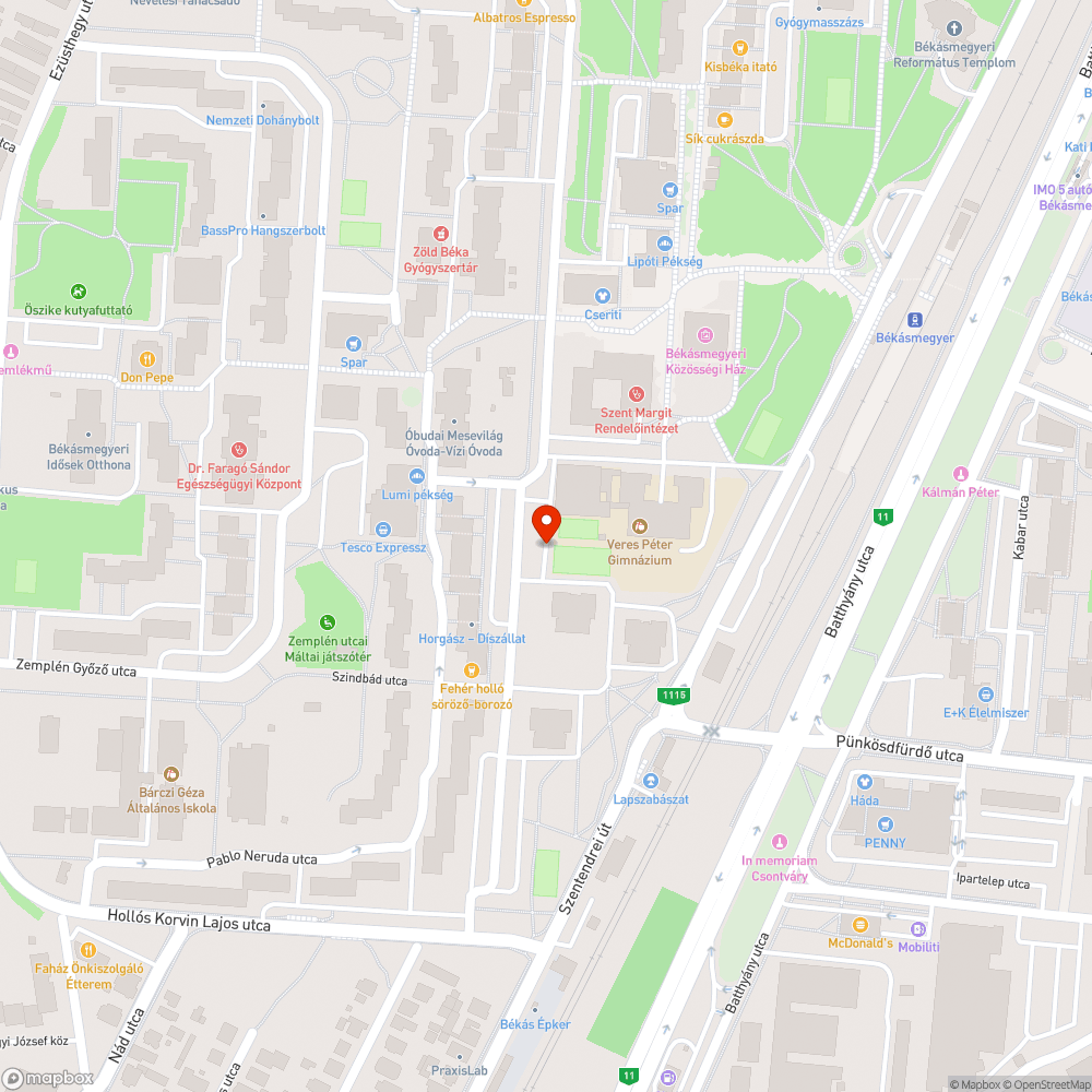 Ez mi? bejelentés helye