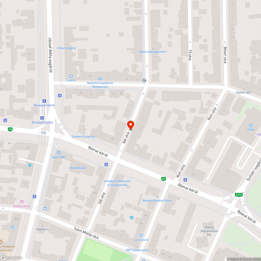 Ágymatrac az utcán bejelentés helye