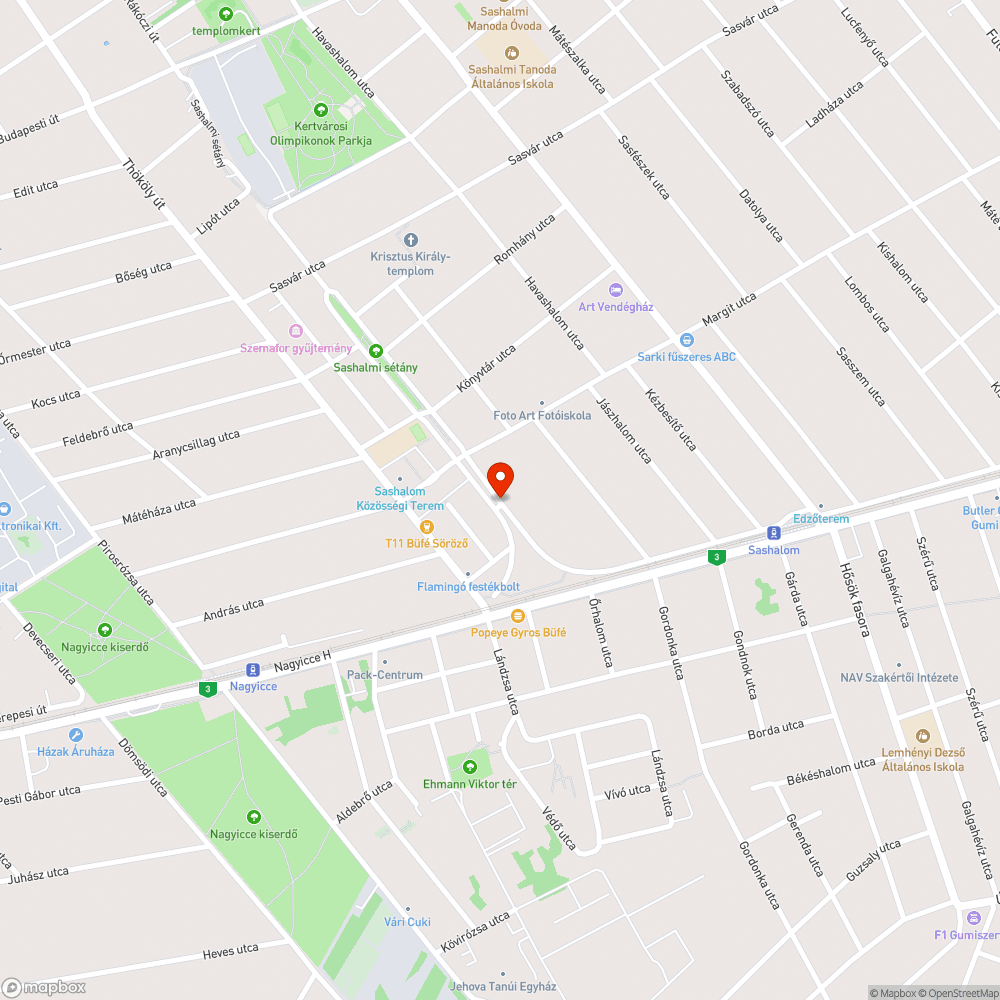 Hiányzó kivéve tábla bejelentés helye