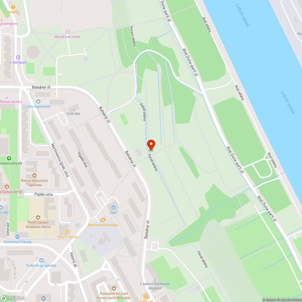 kidőlő szemetes bejelentés helye