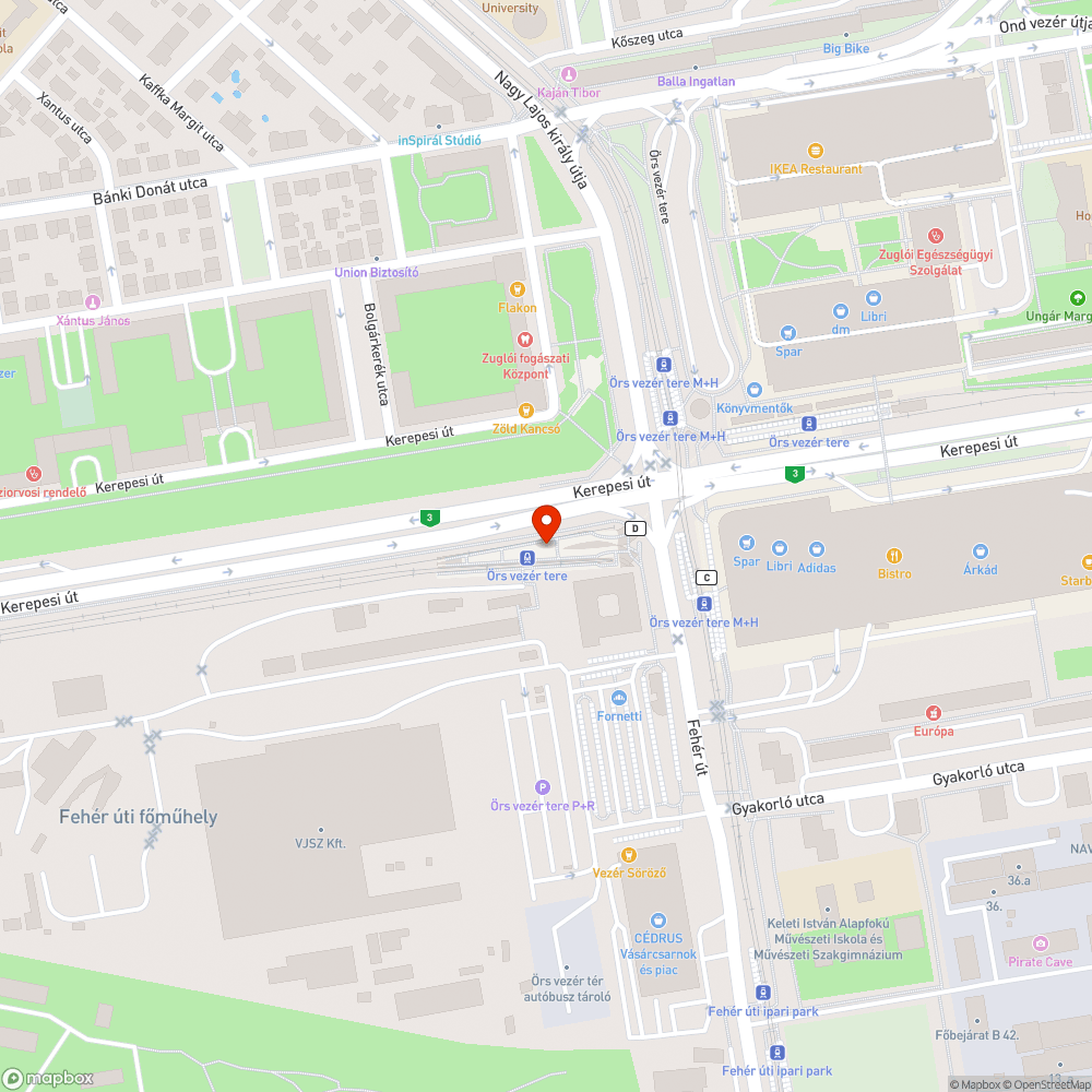 Vízfolyás bejelentés helye