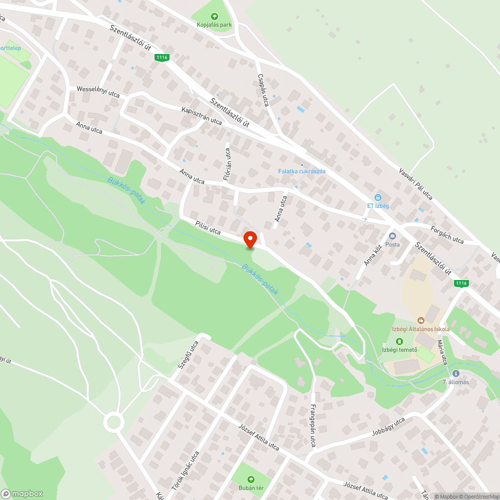 Illene kaszálni Pilisi utca melletti parkot bejelentés helye