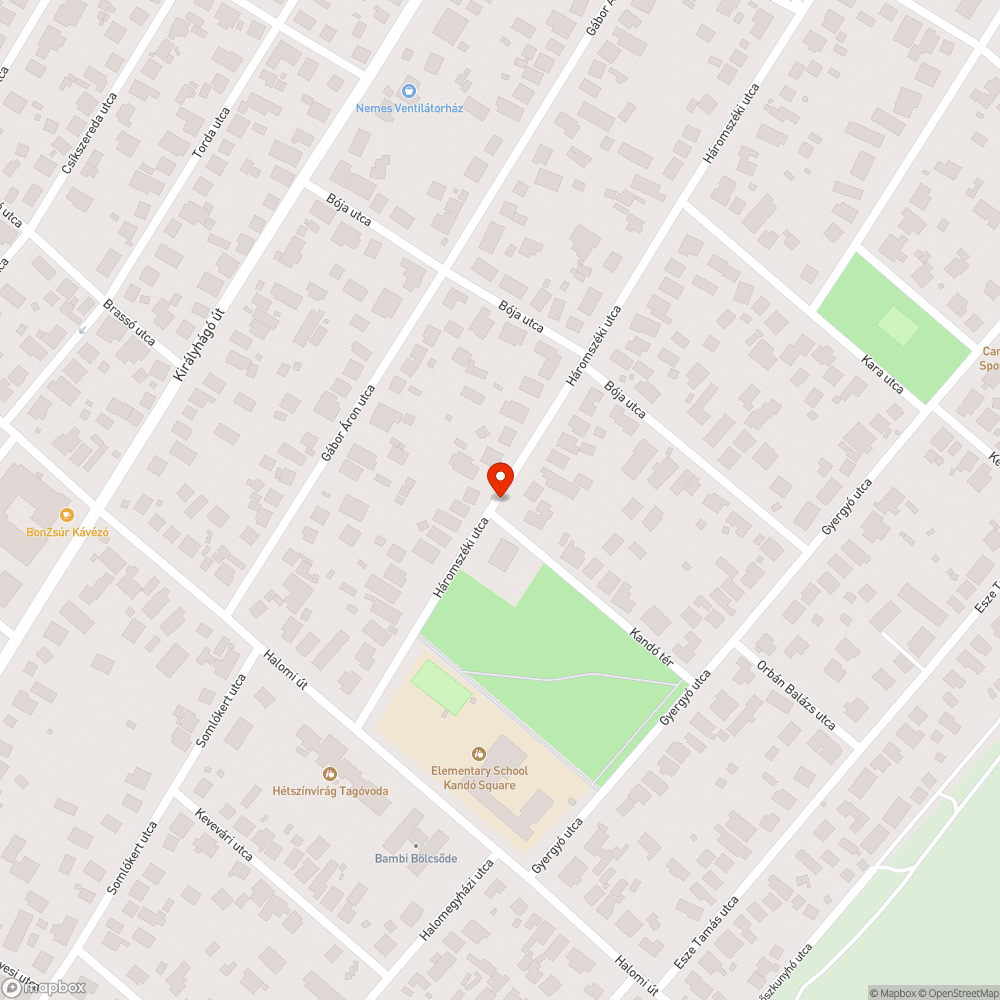 Bokor miatt beláthatatlan kereszteződés bejelentés helye