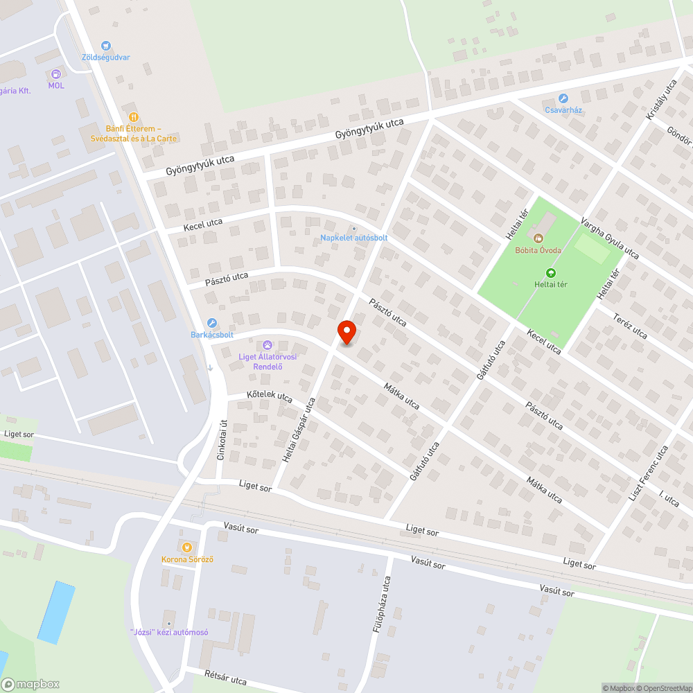 Elhagyva bejelentés helye