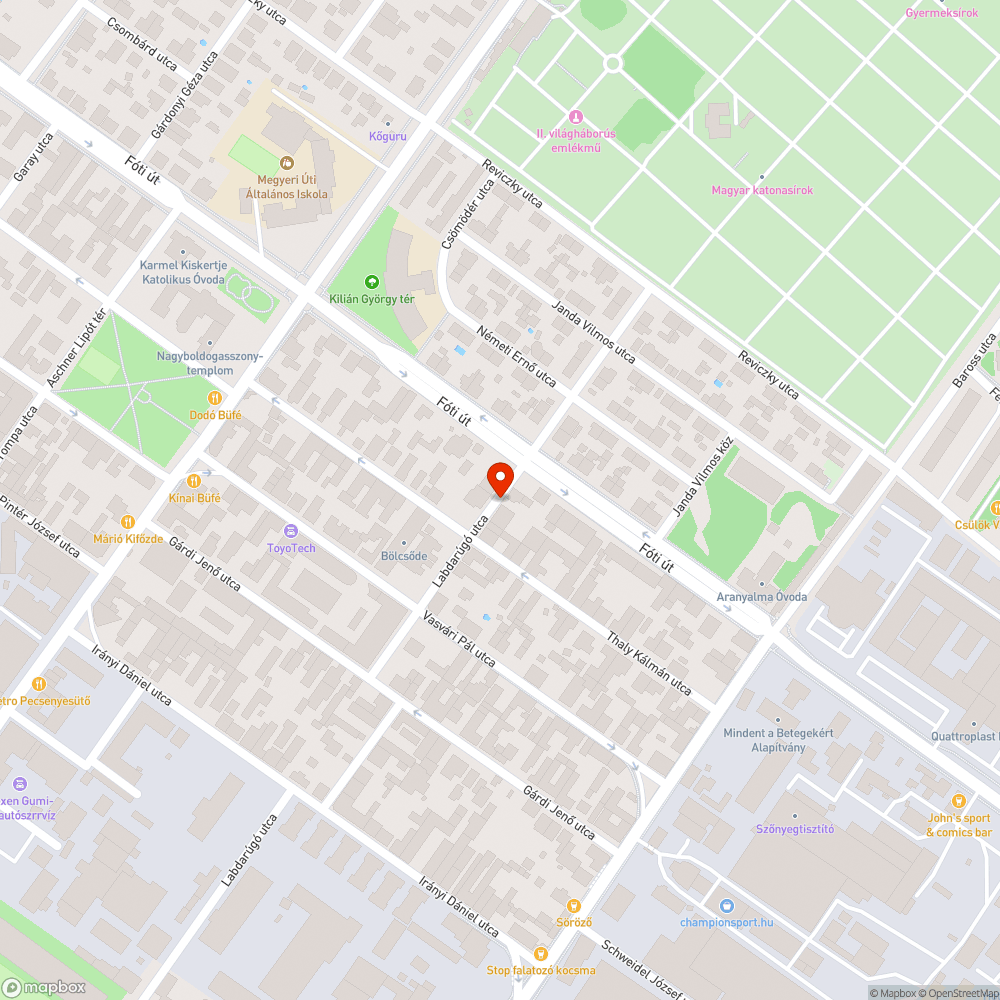 Elhalt faágak bejelentés helye