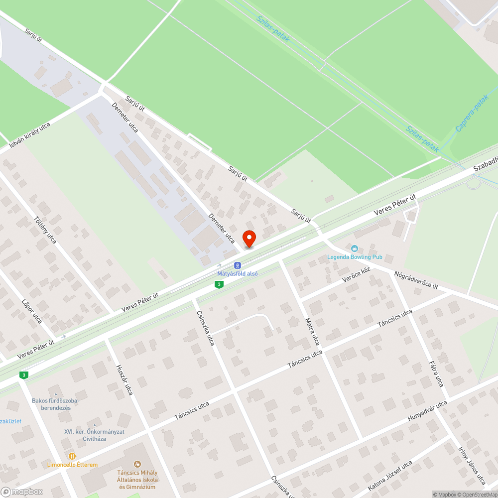 Sérült csapszekrény bejelentés helye