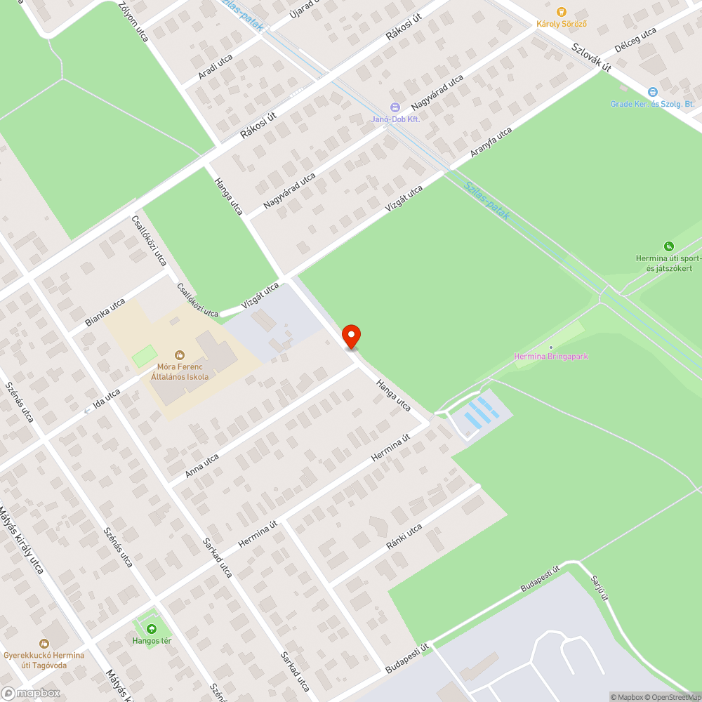 Hiányzó jelzőtábla bejelentés helye