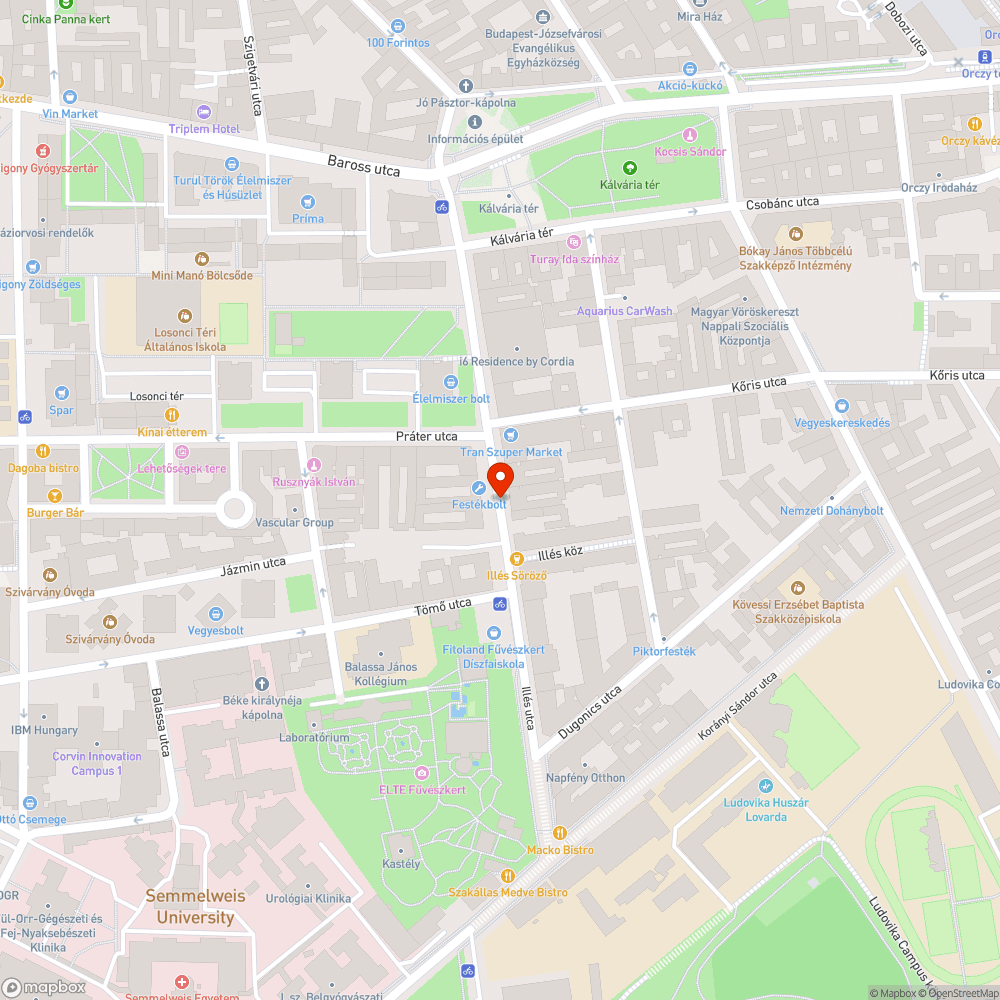 Beszakadt az út bejelentés helye