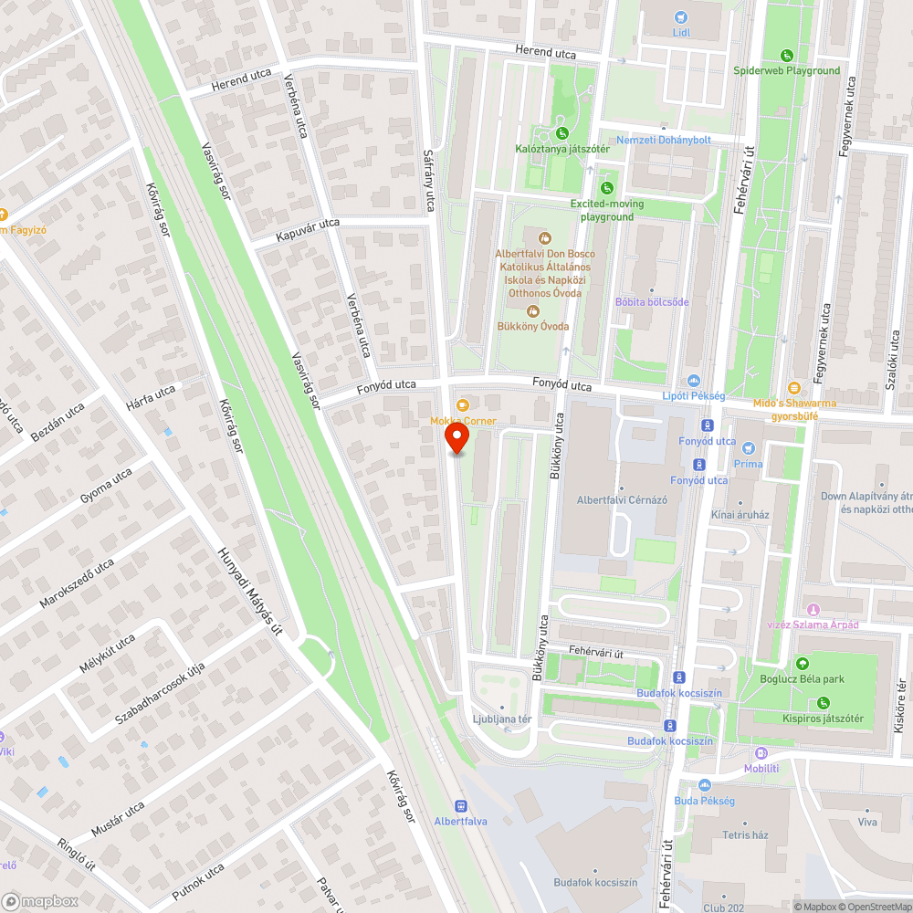 Elhagyott gépjármű bejelentés helye