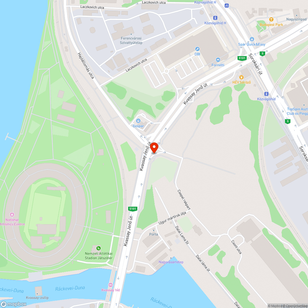 Üres oszlop bejelentés helye