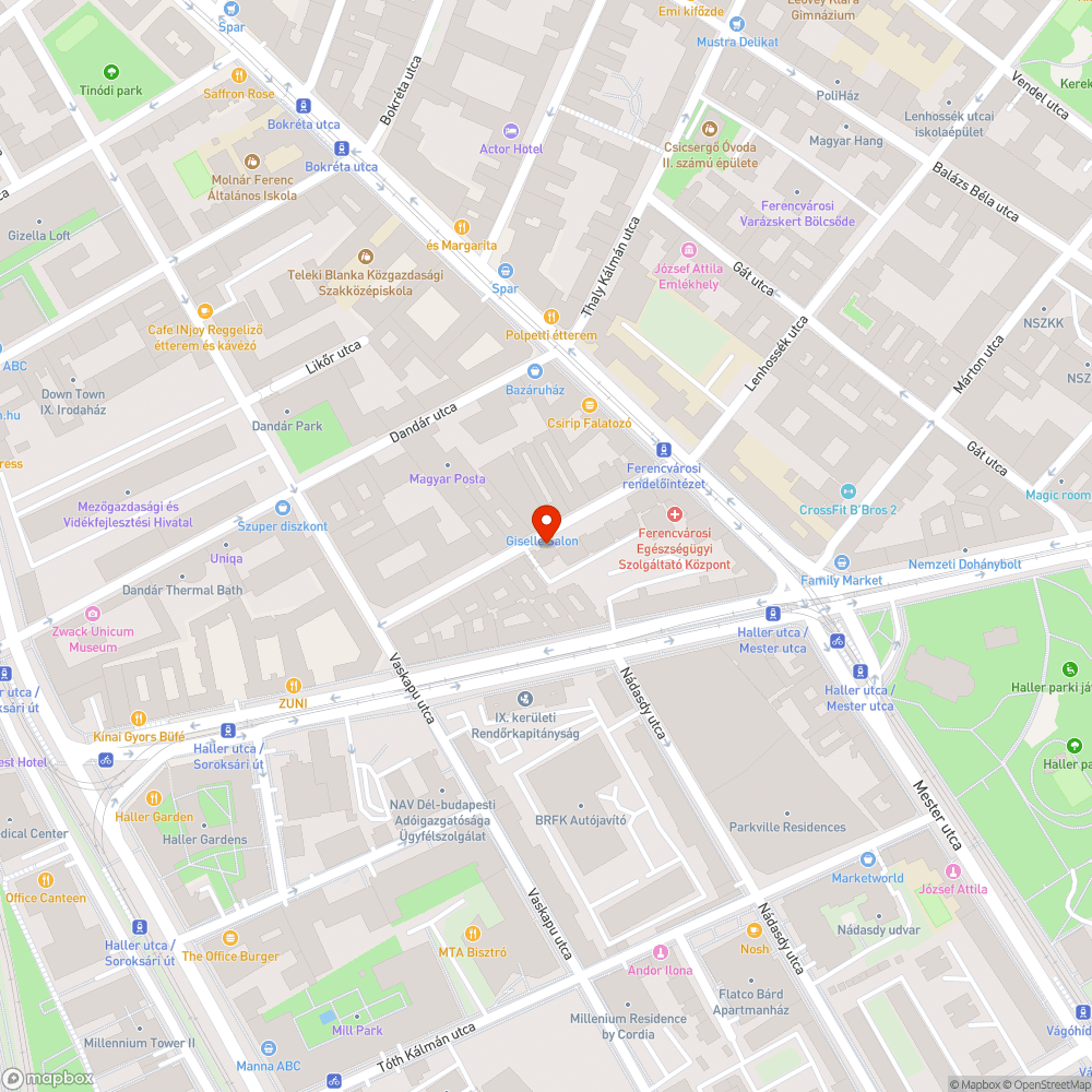 Szemetes bejelentés helye