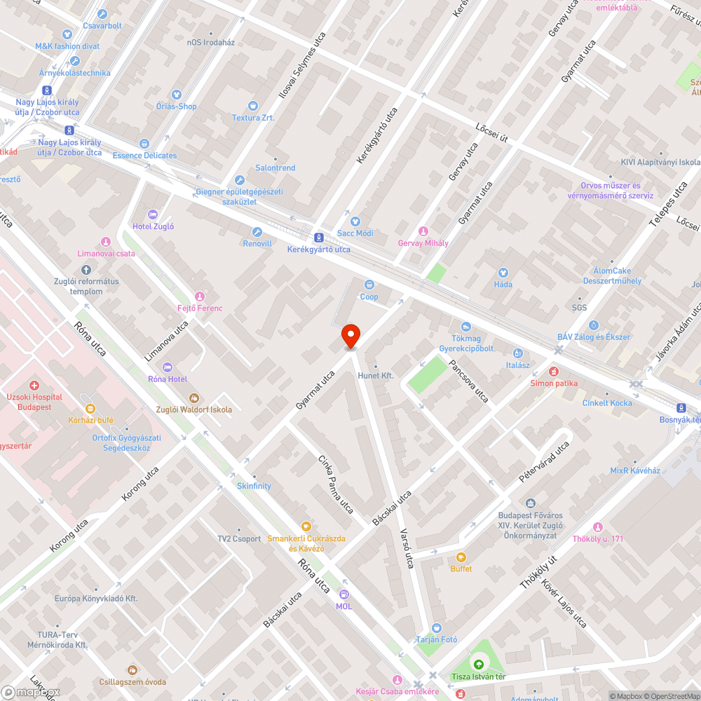 Zöldhulladék és zavaró ágak bejelentés helye