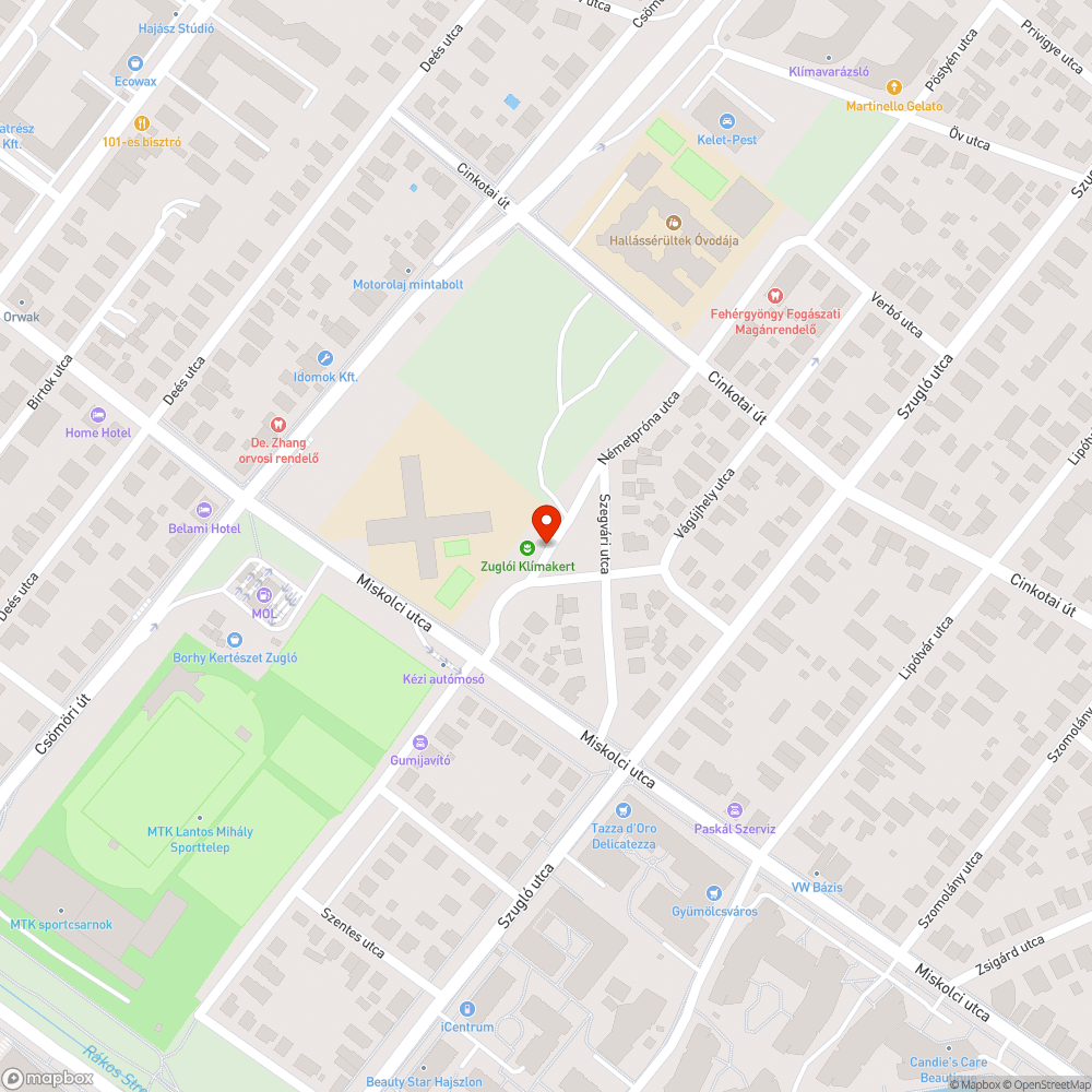 Ivókút kérése - Frissito Budapest bejelentés helye