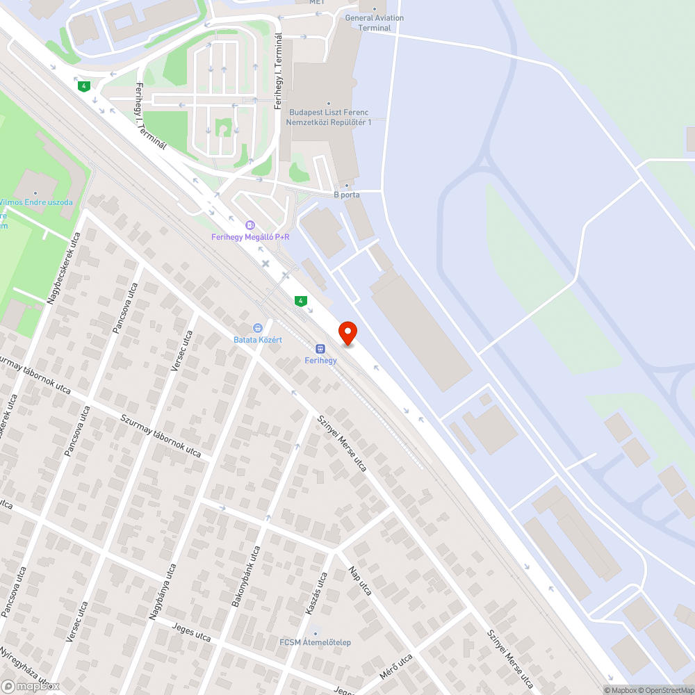 Növényzettel benőtt kerékpárút bejelentés helye