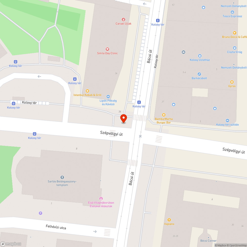 Hiányzó fényterelők bejelentés helye