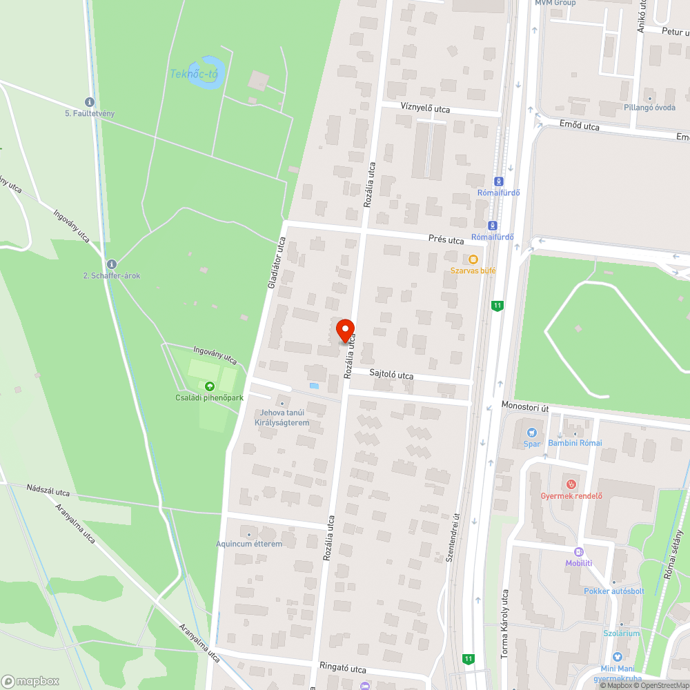 Beszakadt Telekom aknafedlap bejelentés helye