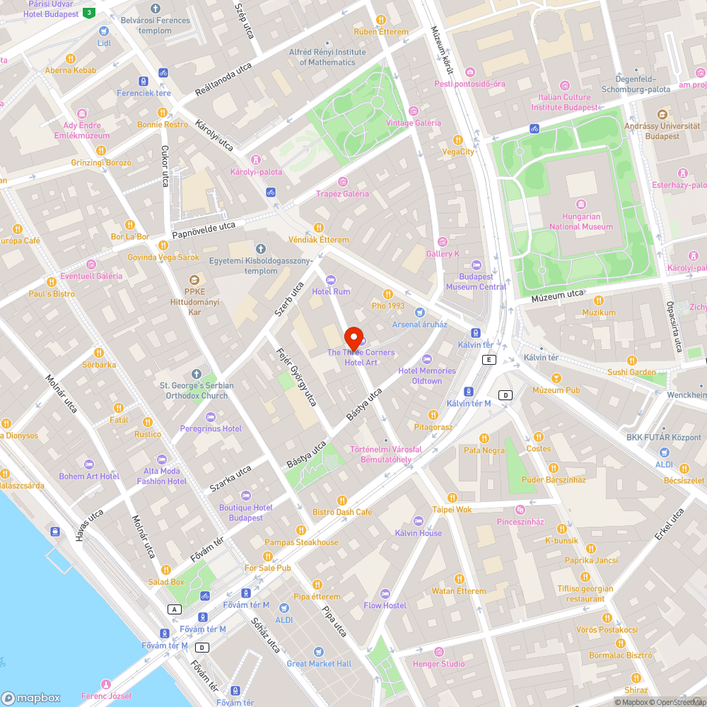 Királyi Pál utca - behajtás engedélyezése kerékpárral bejelentés helye