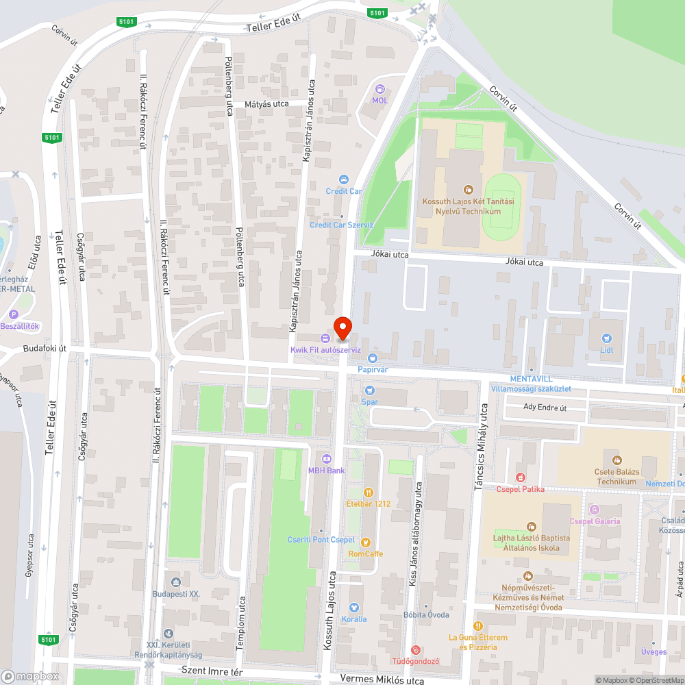 Kiszáradt fák pótlása bejelentés helye