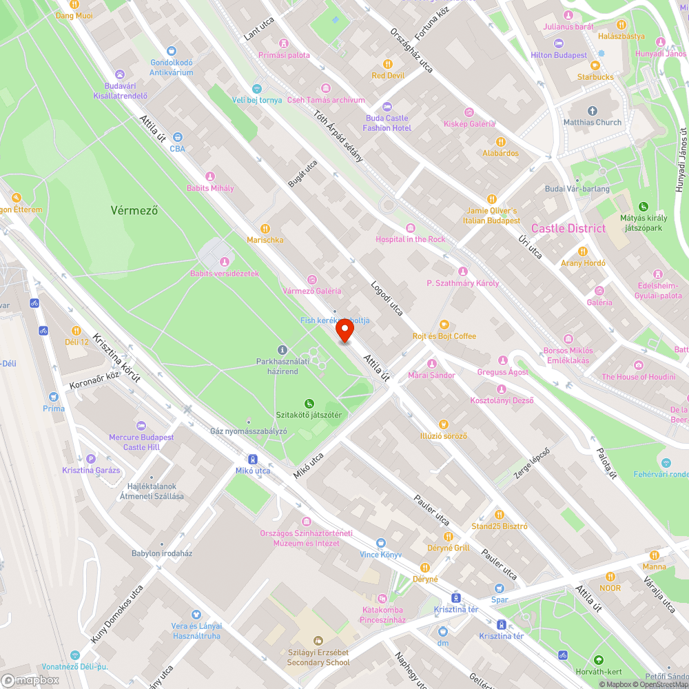 Kátyús, egyenetlen bicikliút bejelentés helye