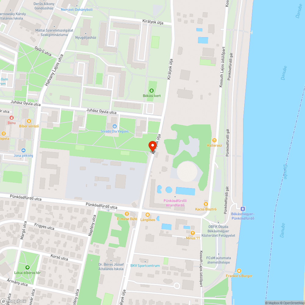 Eldugult víznyelő bejelentés helye