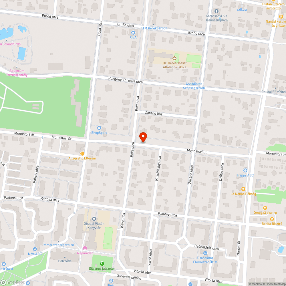 Halott fa bejelentés helye