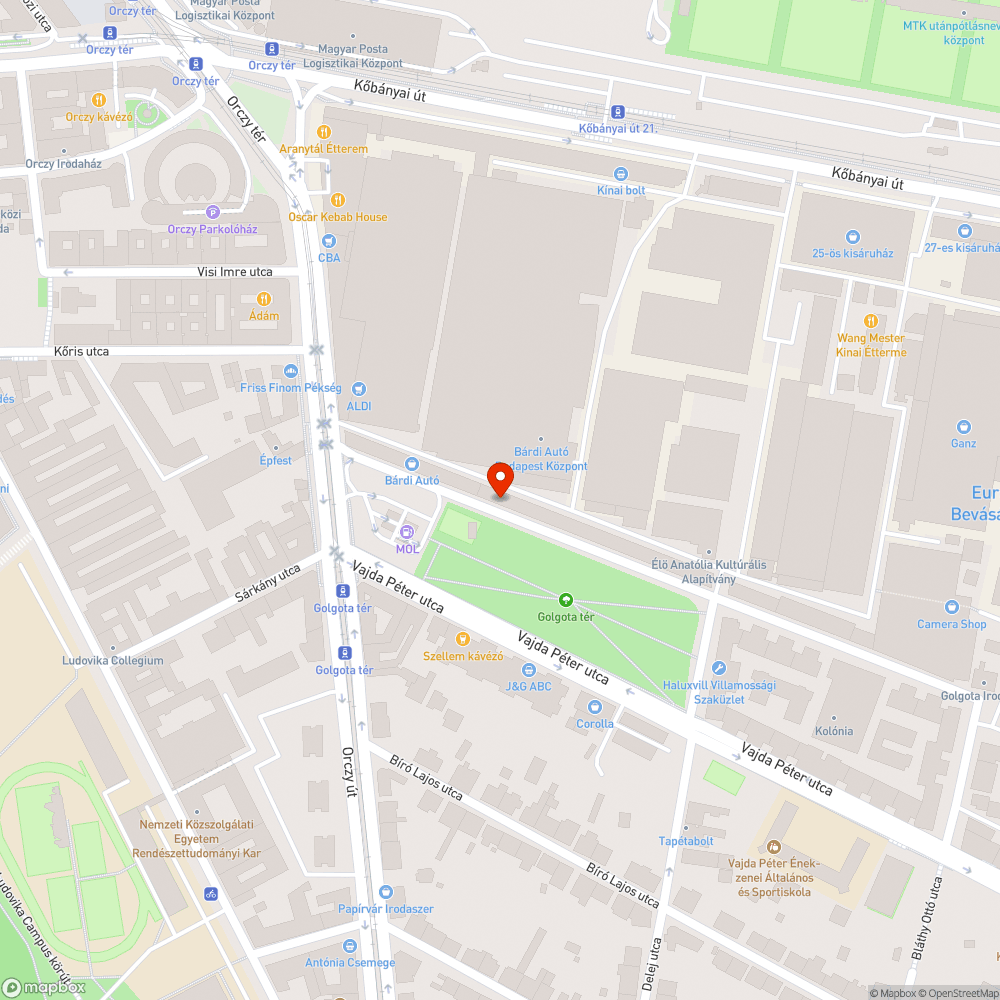 Rendszám nélküli autó bejelentés helye