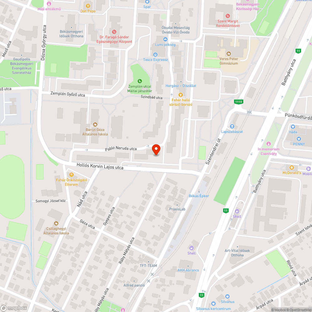 Elhagyott Wartburg bejelentés helye