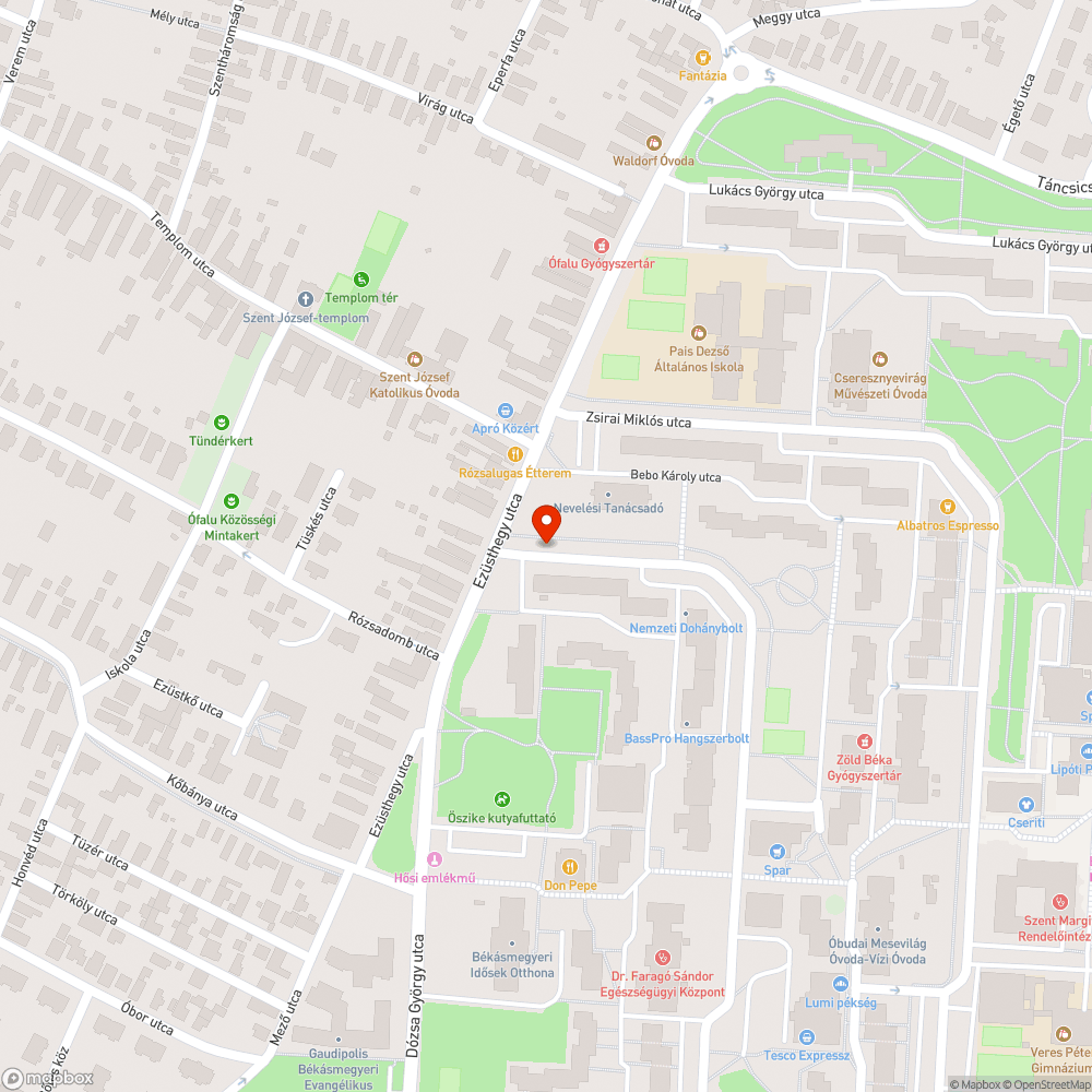 Elhagyott Daewoo bejelentés helye