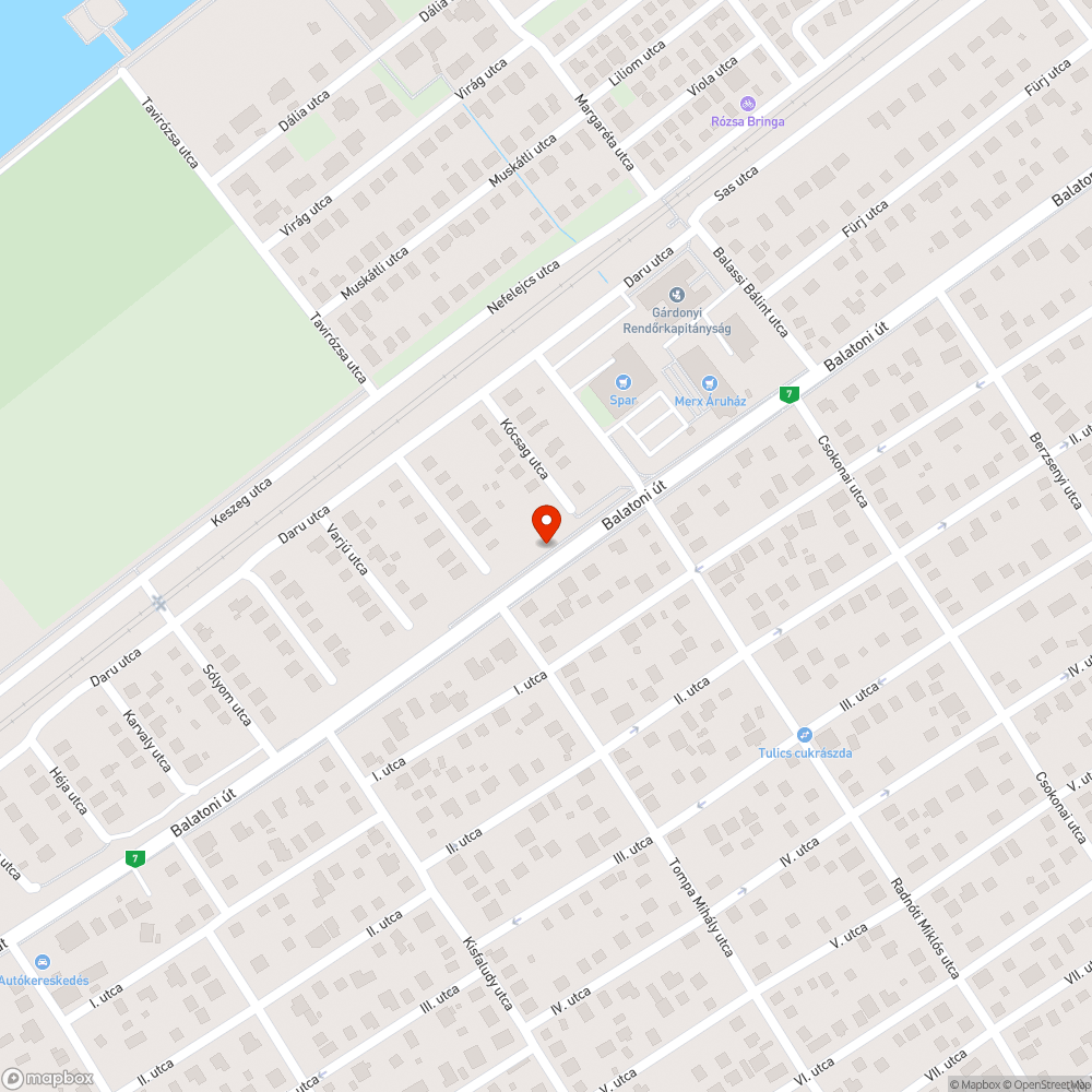 Járhatatlan útszakasz bejelentés helye