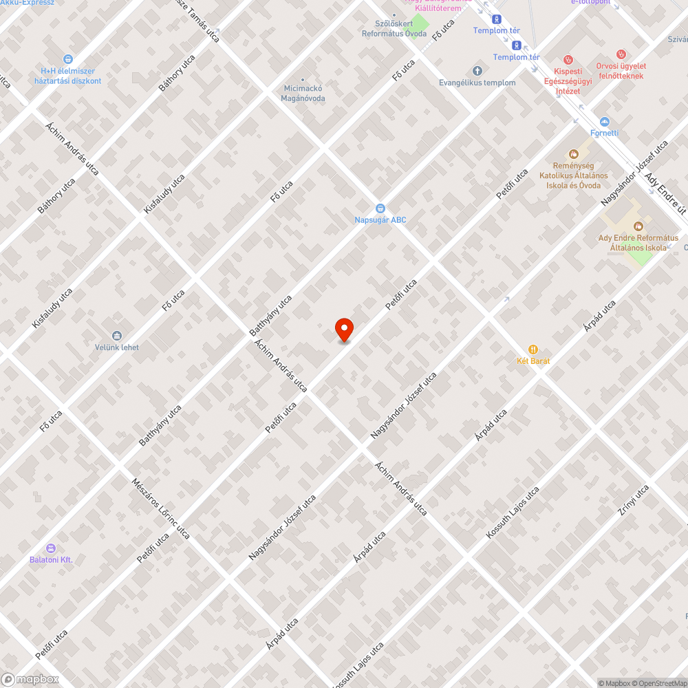 Kukák az uttesten bejelentés helye