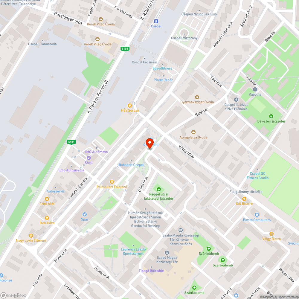 Szemeteszsákok bejelentés helye