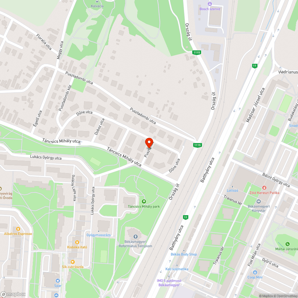 Elhagyott Fiat bejelentés helye