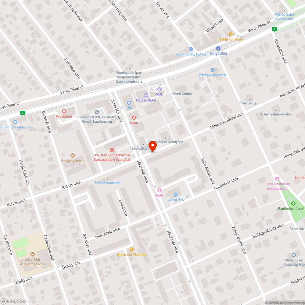 Füvön parkolás bejelentés helye