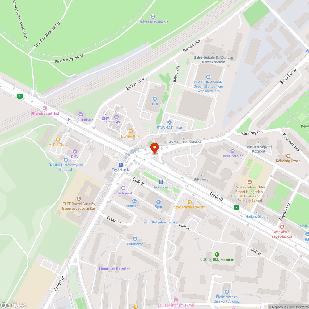 Forgalomirányítás Fedél lap beszakadva bejelentés helye