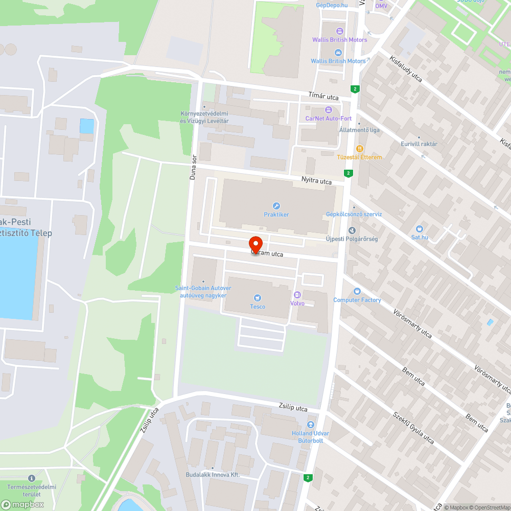 Garam utcai elhagyott Audik bejelentés helye