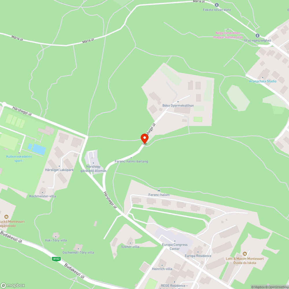 Újabb szemétkupac Béke Gyermekotthon bekötőútján bejelentés helye