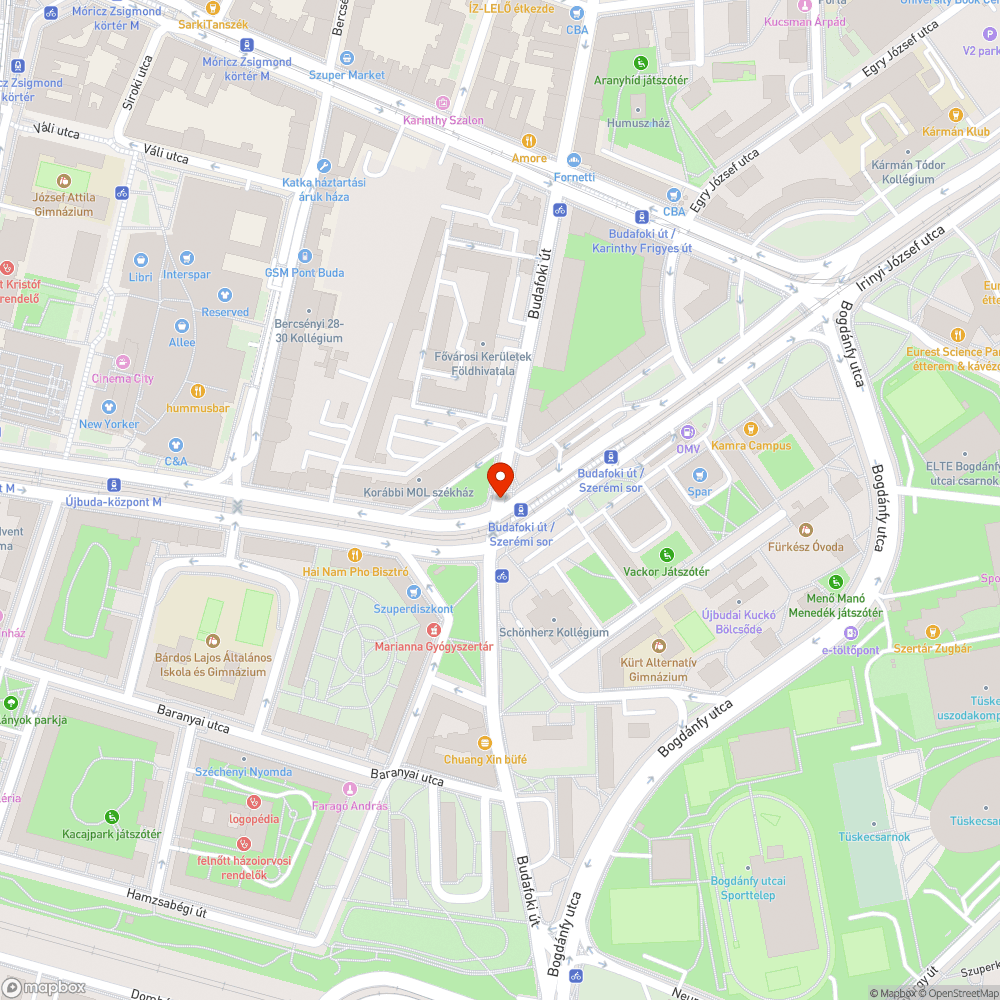 6-os villamospótlóbusz nem tud bekanyarodni a Budafokira bejelentés helye