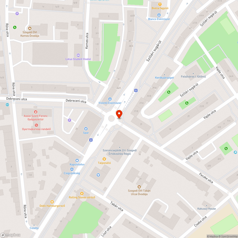 Kidőlt KRESZ-tábla bejelentés helye